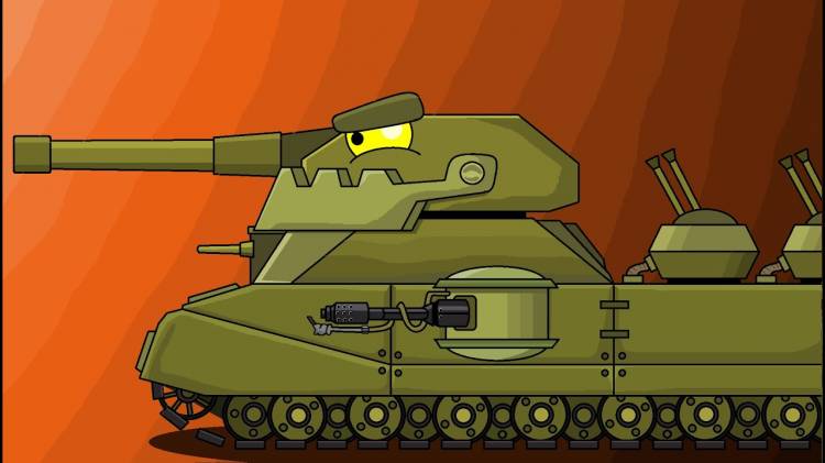 Как Нарисовать Танк Новый Ратте из Мультики про танки