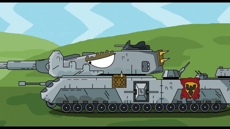 Как Нарисовать Танк Королевский Ратте из Мультики про танки