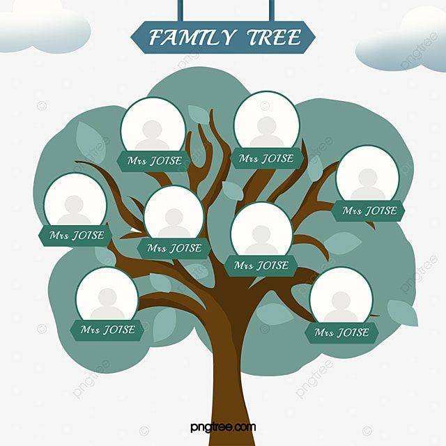Family Tree PNG Image, Family Tree Family Tree, Family Tree, Genealogy Tree, Family Tree Cartoon Tree PNG Image For Free Download