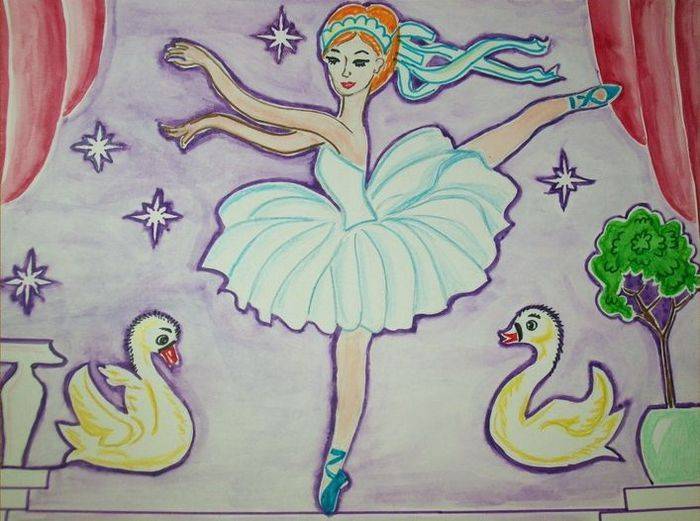 Картинки к балету Лебединое озеро для детей