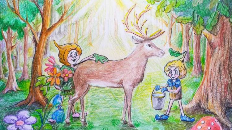 Школьников региона приглашают принять участие в конкурсе рисунков на экологическую тематику