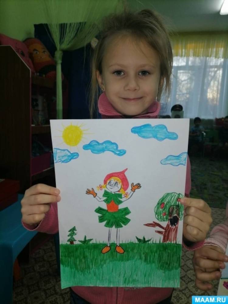Детские рисунки на экологическую тему 