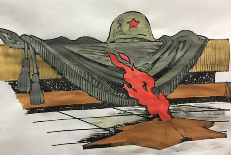 В Беларуси объявлен конкурс рисунков на военно-патриотическую тематику