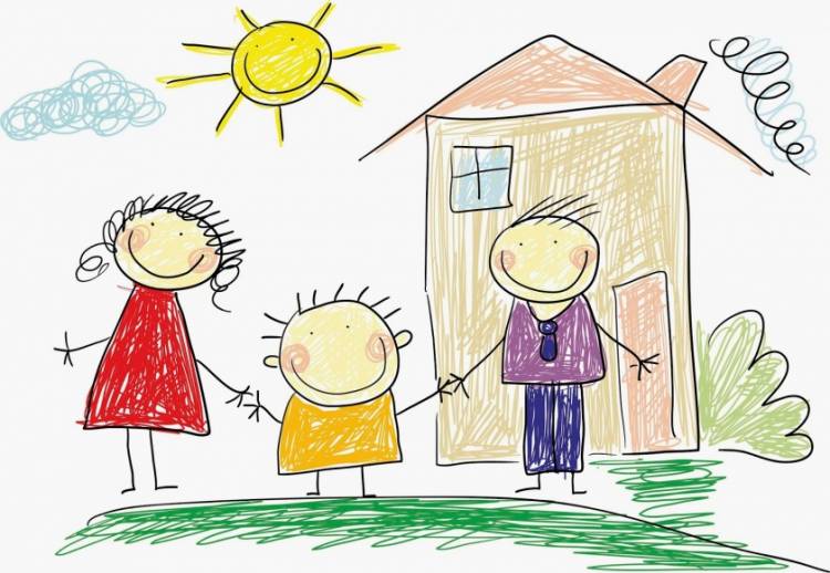 В Гомеле проходит конкурс детских рисунков «Моя семья»