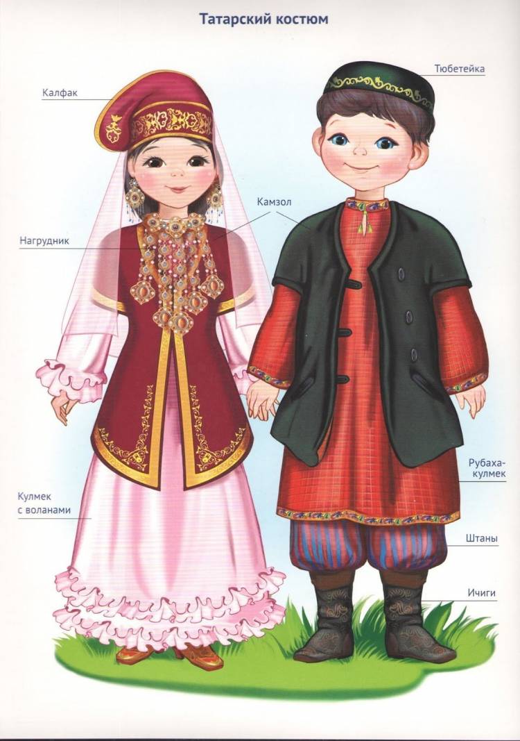 Презентация на тему татарский национальный костюм