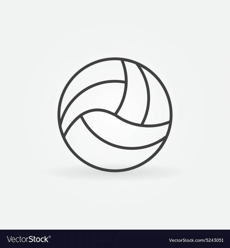 Идеи для срисовки мяч волейбол 