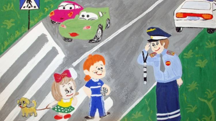 Конкурс детского рисунка «Полиция глазами детей»