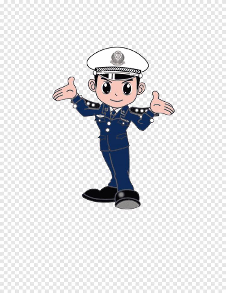 Полицейский Мультяшный трафик, Мультипликационный персонаж, мультфильм Оружие png