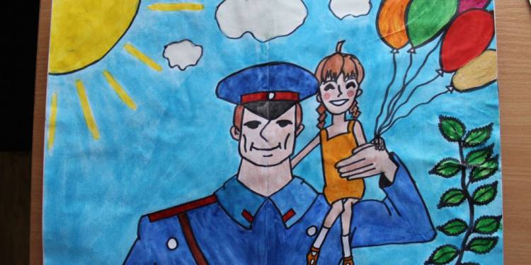 В Серове подведены итоги конкурса детского рисунка «Полиция глазами детей