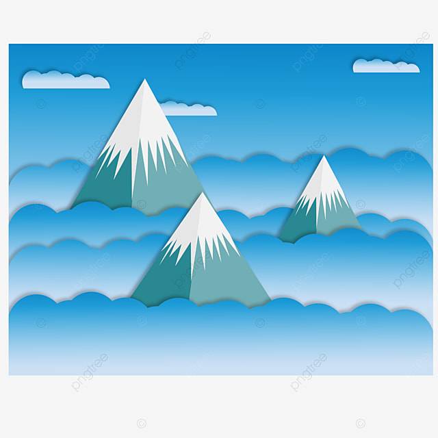 на вершине горы снега и облако абстрактный пример PNG , снежной горы, гора, горы PNG картинки и пнг рисунок для бесплатной загрузки