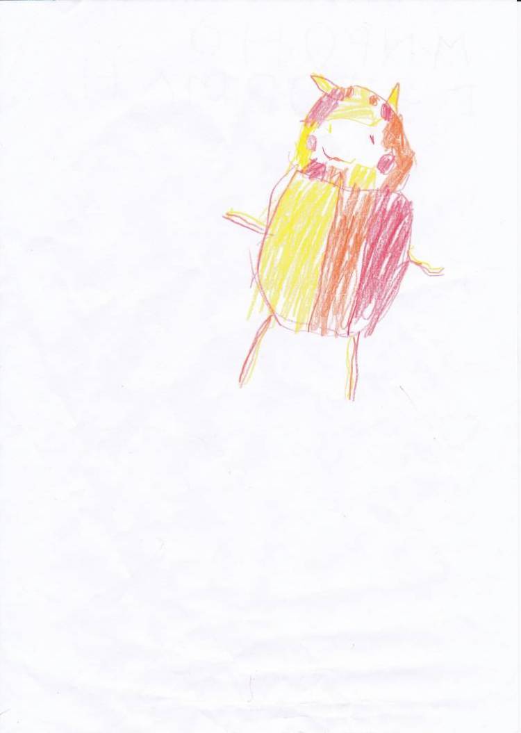 Рисунок карандашом «Осень кот»