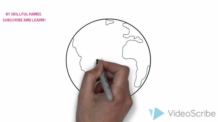 How to Draw a Planet Earth