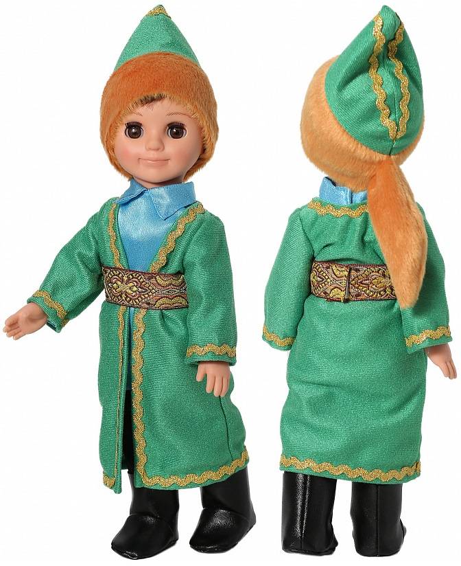 Башкирский национальный костюм кукла Азамат