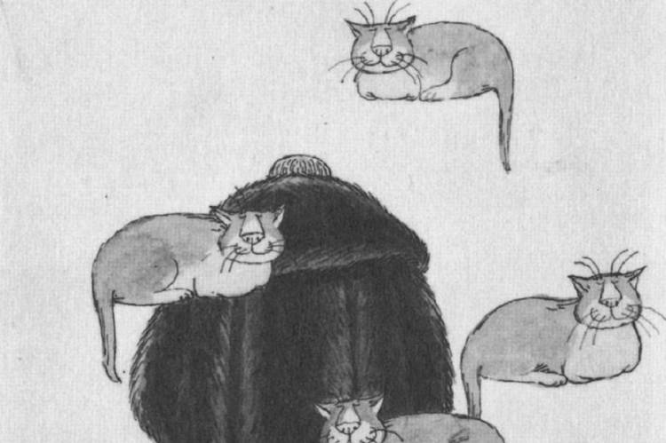 Иллюстрации Эдварда Гори к кошкам Т