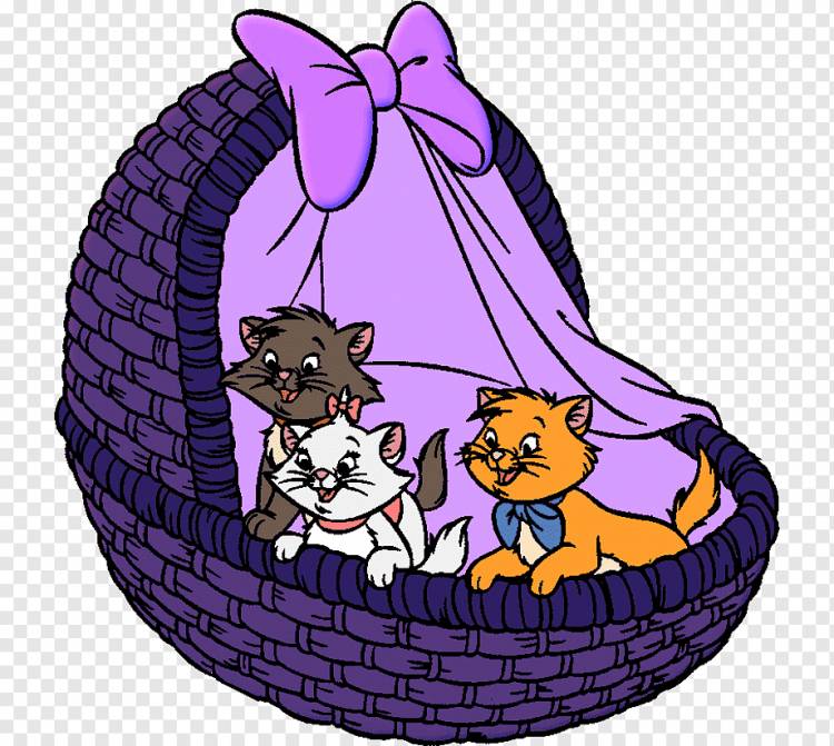 Мадам Аделаида Бонфамиль Кот Мультяшный Иллюстрация, Кот, фиолетовый, кошка, как млекопитающее png