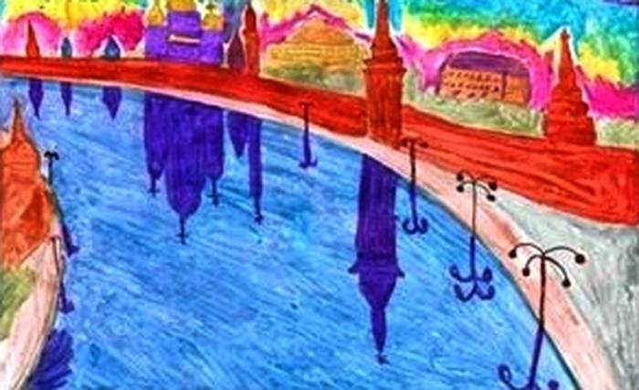 Иллюстрации к произведению Рассвет на Москве-реке