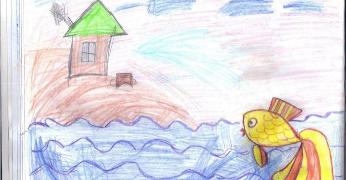 Картинки к сказке о золотой рыбке для детей