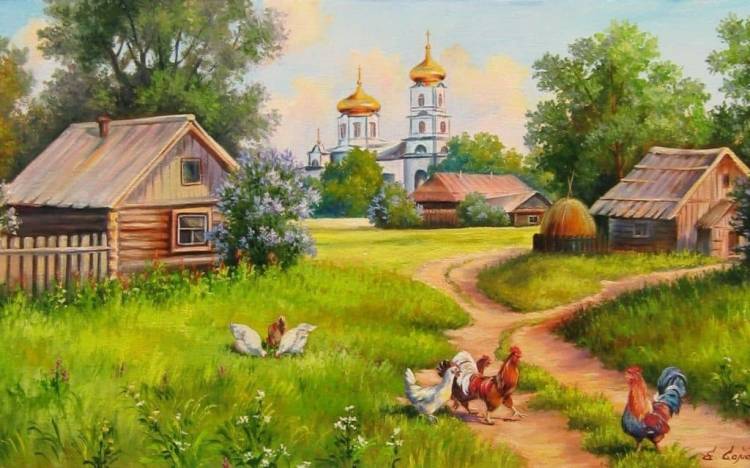 Родная деревня, стихотворение Николая Рубцова, анализ