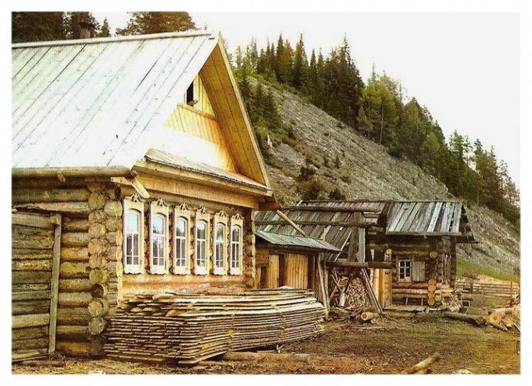 Как строил дом сибирский крестьянин » PUTI-shestvuy