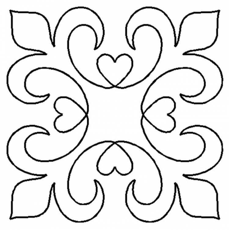 Татарский орнамент шаблоны трафареты