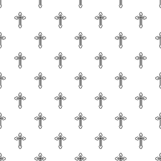 христианский крест узор простой стиль PNG , шаблон клипарт, крест иконки, значки стиля PNG картинки и пнг рисунок для бесплатной загрузки