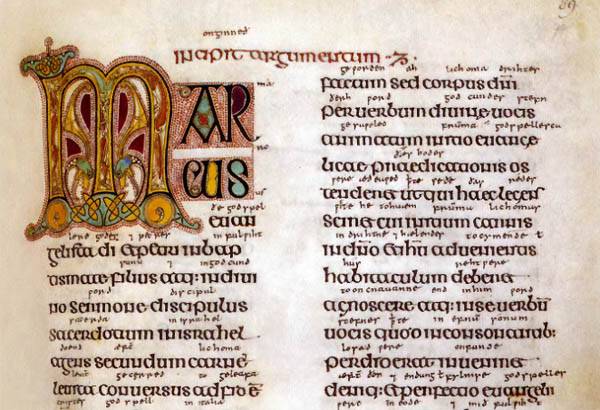 Кельтская декоративная каллиграфия