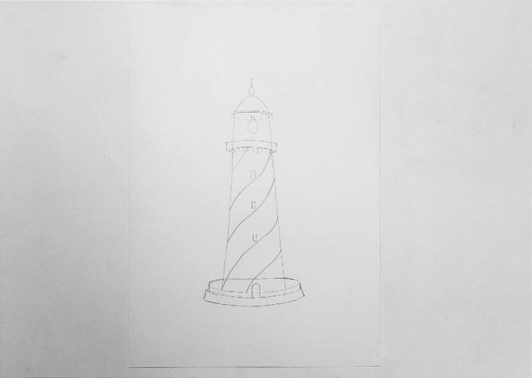 Как нарисовать маяк