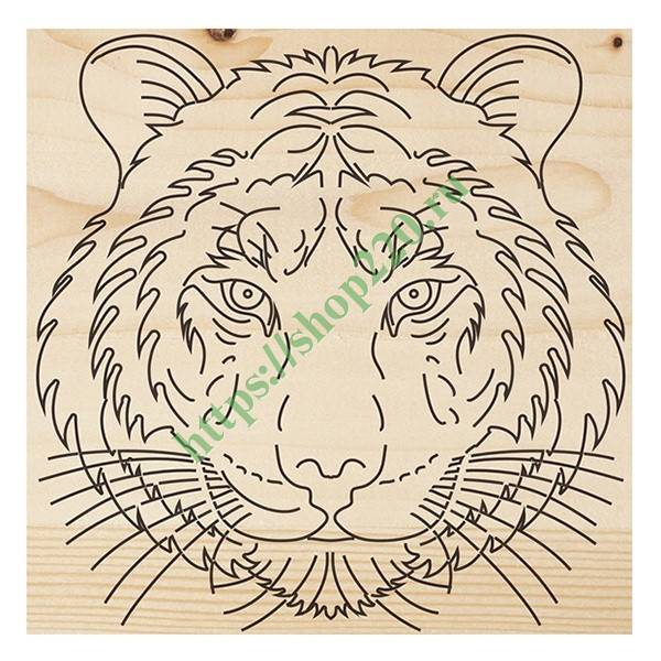 Доска для выжигания «Тигр»