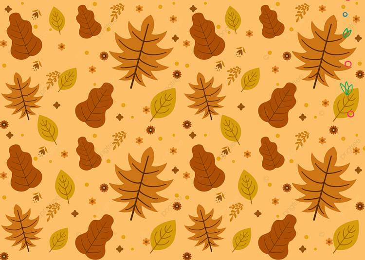 различные осенние листья узор с дневным настроением, осенний узор, Осенние листья, фон фон картинки и Фото для бесплатной загрузки