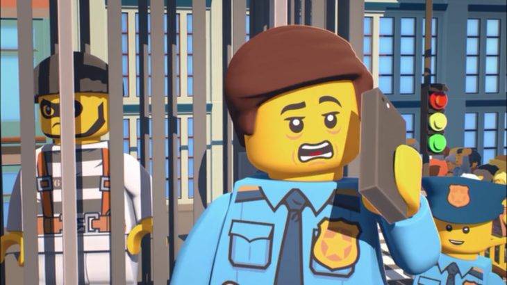 Снейк Рэттлер из мультсериала Лего Сити приключения 
