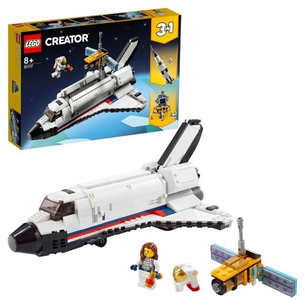 Конструктор детский Lego CREATOR Приключения на космическом шаттле 