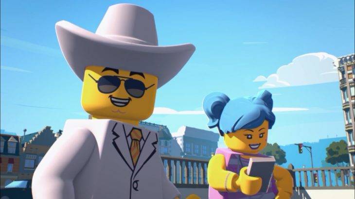 Снейк Рэттлер из мультсериала Лего Сити приключения 