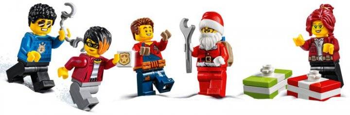 Конструктор LEGO City Town Новогодний календарь