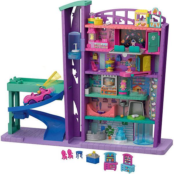 Mattel Игровой набор Polly Pocket Полливиль Мегамолл