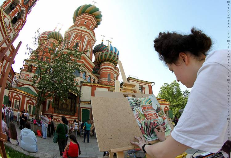 Московский репортаж » Как нарисовать храм