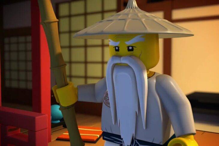 Мастер Ву из мультсериала Лего Нинзяго 