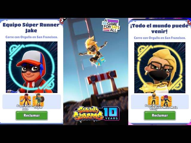 Unlock Team Super Runner Jake amp; Team Súper Runner Tricky