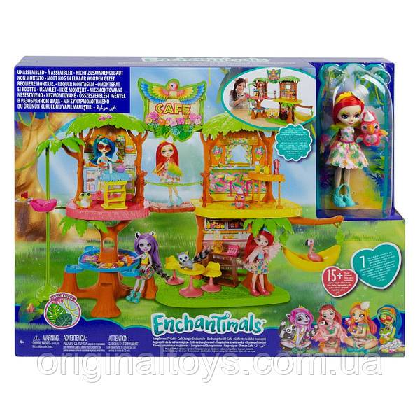 Игровой набор Энчантималс Кафе волшебных подружек с куклой Пикки Какаду Enchantimals GFN