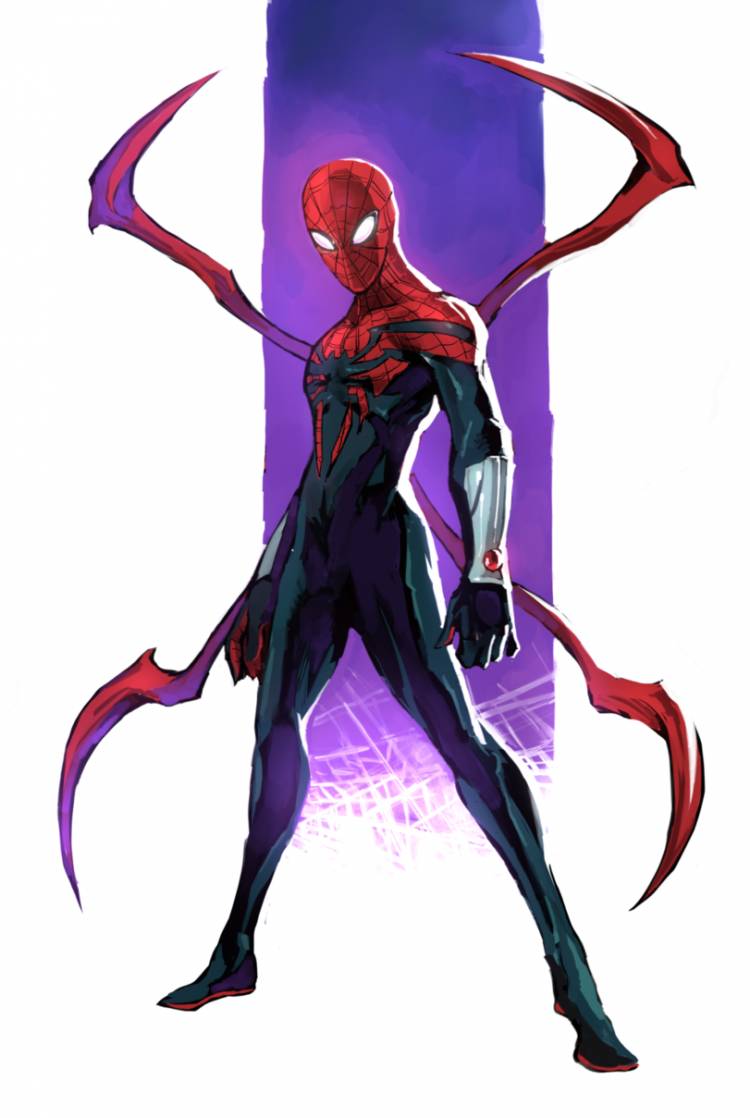 Срисовки доктора Осьминога из мультсериала Человек-паук