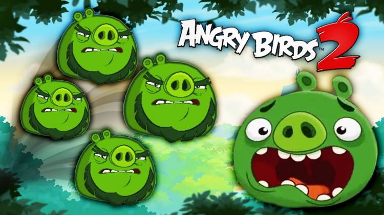 ЗЛЫЕ ЛЕОНАРДЫ против СВИНЕЙ! БИТВА ЗЛЫХ ПТИЦ и СВИНТУСОВ в игре Angry Birds