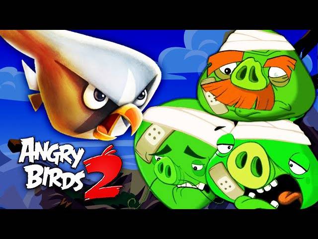 ЗЛЫЕ ПТИЧКИ ПРОТИВ БОССОВ в ПАНИКЕ КОРОЛЯ СВИНЕЙ! Игра Angry Birds
