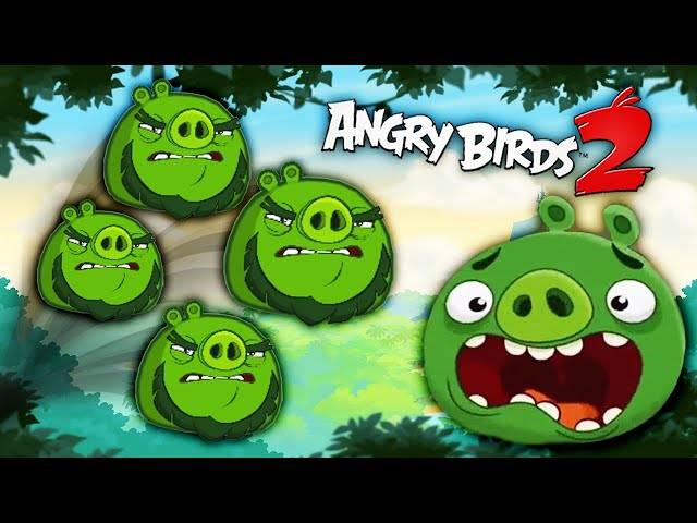 ЗЛЫЕ ЛЕОНАРДЫ против СВИНЕЙ! БИТВА ЗЛЫХ ПТИЦ и СВИНТУСОВ в игре Angry Birds