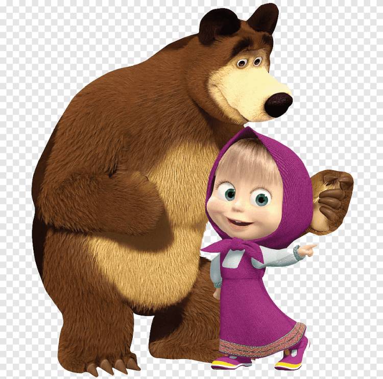 Маша и Медведь Портативная сетевая графика, медведь, млекопитающее, животные png