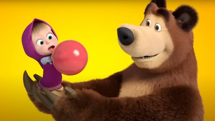 Психолог рассказал о негативном влиянии мультфильма «Маша и Медведь» на психику ребенка