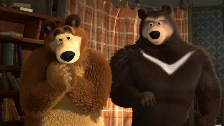 Гималайский Медведь из мультсериала Маша и медведь 