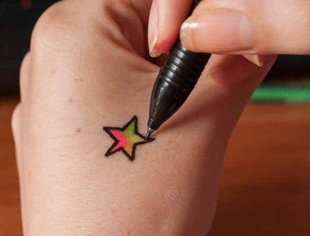 Что можно нарисовать на руке ручкой