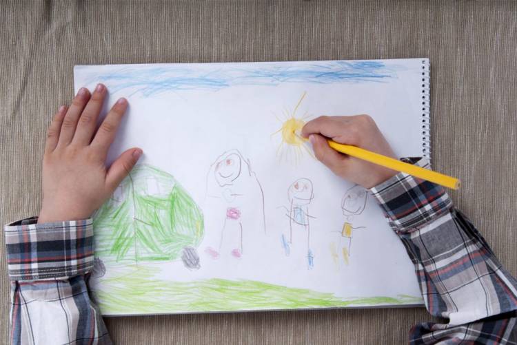 Стадии развития детского рисунка