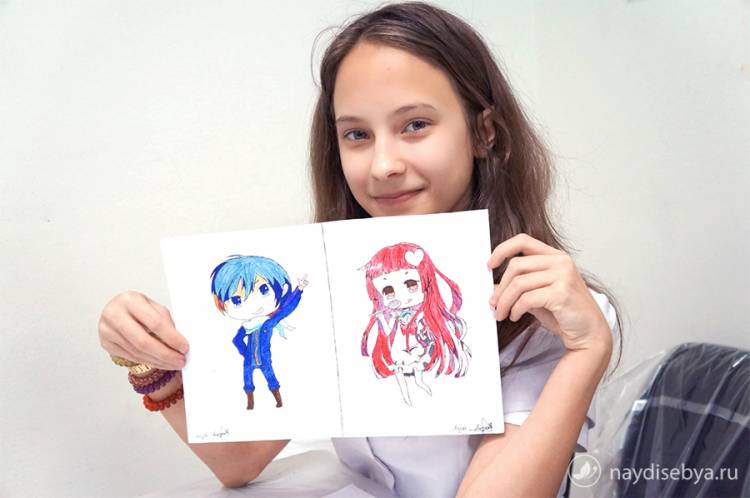 Курсы рисования Аниме для начинающих в студии Найди Себя