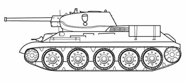 Рисунки танков для срисовки 