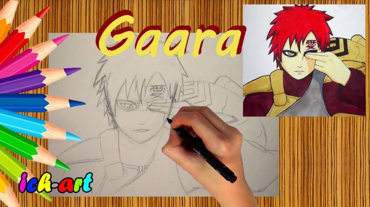 HOW TO DRAW GAARA?
